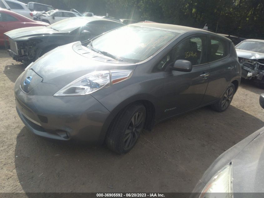 2015 NISSAN LEAF SV - 1N4AZ0CPXFC329692