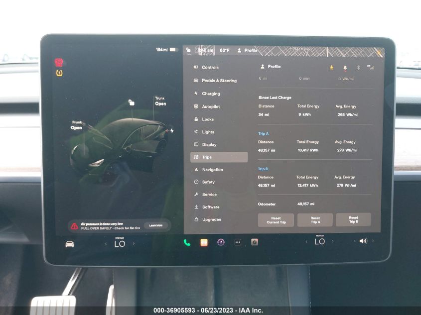 2022 TESLA MODEL Y PERFORMANCE - 7SAYGDEF6NF492953