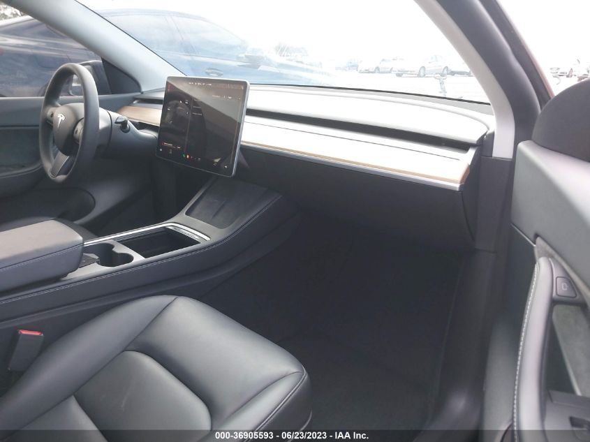 2022 TESLA MODEL Y PERFORMANCE - 7SAYGDEF6NF492953