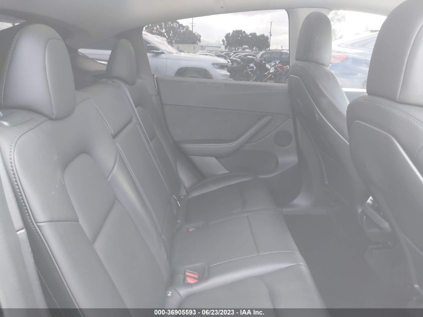 2022 TESLA MODEL Y PERFORMANCE - 7SAYGDEF6NF492953