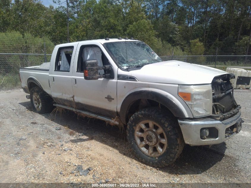 2015 FORD SUPER DUTY F-250 SRW LARIAT/PLATINUM - 1FT7W2BT5FEB49693