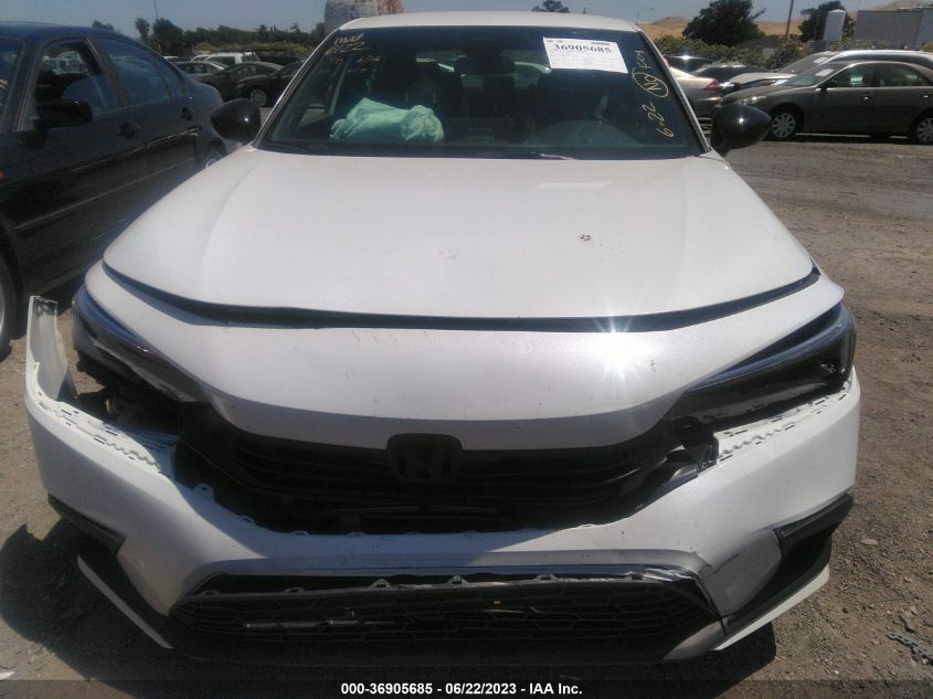 2023 HONDA CIVIC SEDAN SPORT - 2HGFE2F52PH546039
