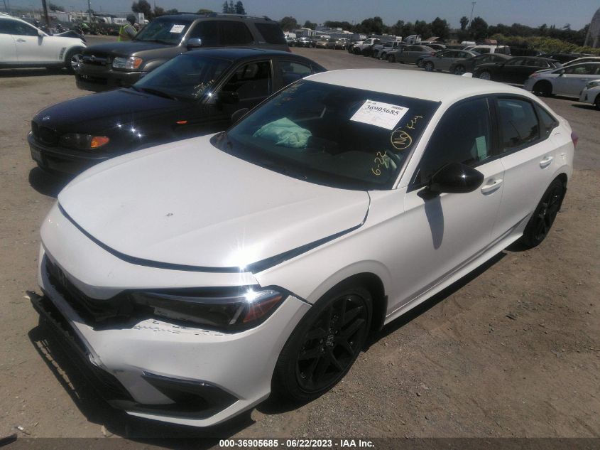 2023 HONDA CIVIC SEDAN SPORT - 2HGFE2F52PH546039