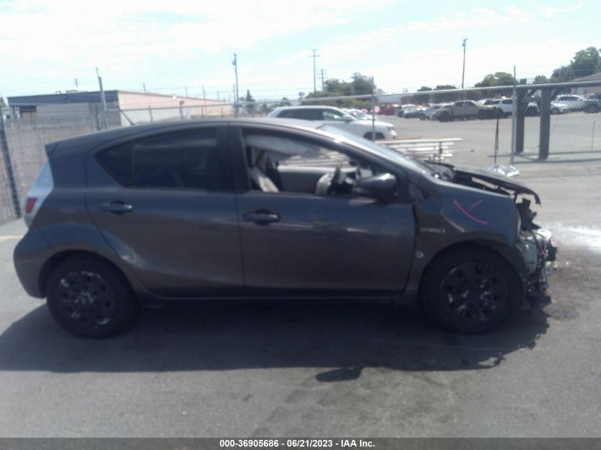 2013 TOYOTA PRIUS C ONE/TWO/THREE/FOUR - JTDKDTB3XD1055318