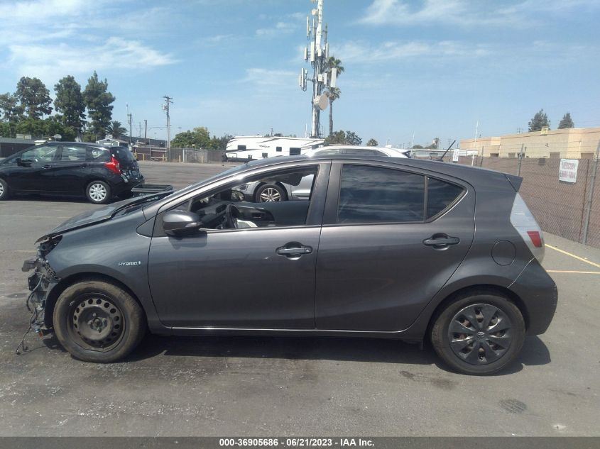 2013 TOYOTA PRIUS C ONE/TWO/THREE/FOUR - JTDKDTB3XD1055318
