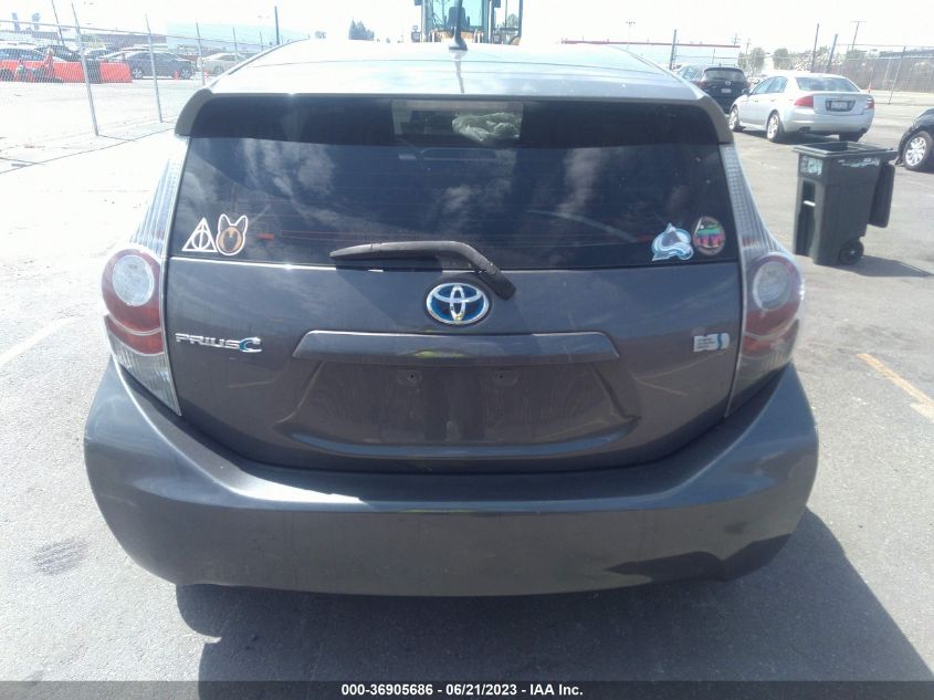 2013 TOYOTA PRIUS C ONE/TWO/THREE/FOUR - JTDKDTB3XD1055318