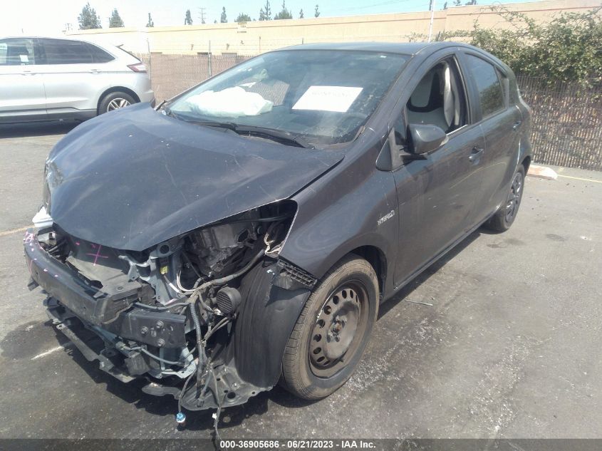 2013 TOYOTA PRIUS C ONE/TWO/THREE/FOUR - JTDKDTB3XD1055318