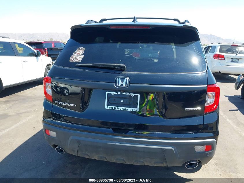 2019 HONDA PASSPORT TOURING 5FNYF7H98KB004377