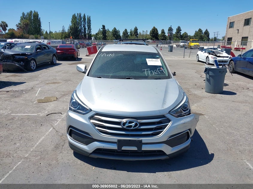 VIN 5XYZT3LB8JG569445 2018 HYUNDAI SANTA FE SPORT 2.4L