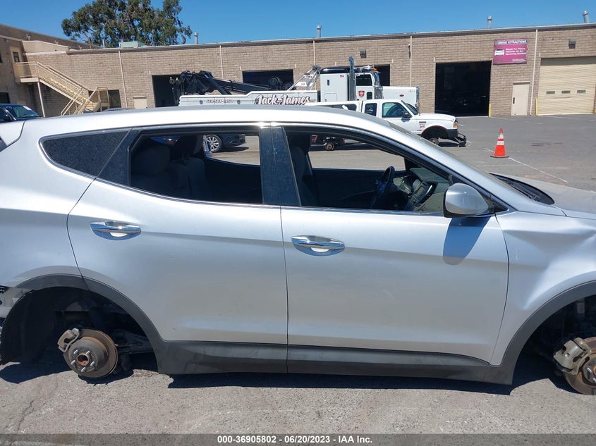 VIN 5XYZT3LB8JG569445 2018 HYUNDAI SANTA FE SPORT 2.4L