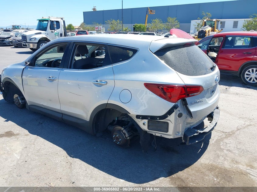 VIN 5XYZT3LB8JG569445 2018 HYUNDAI SANTA FE SPORT 2.4L