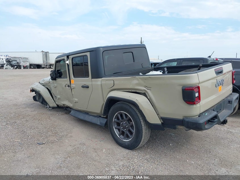VIN 1C6HJTFG0LL172870 2020 JEEP GLADIATOR OVERLAND