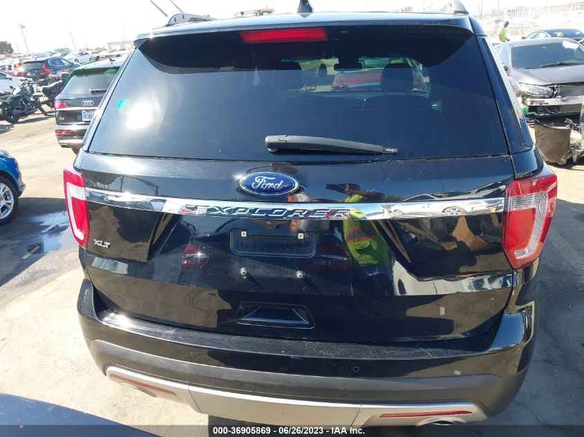 2016 FORD EXPLORER XLT - 1FM5K7D82GGC87217