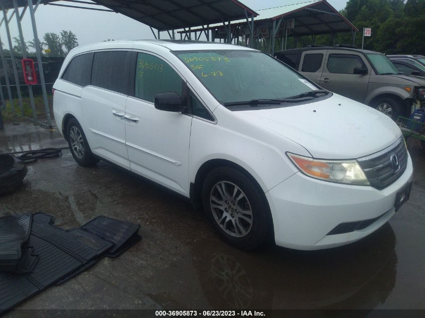 2013 HONDA ODYSSEY EX-L - 5FNRL5H66DB047254