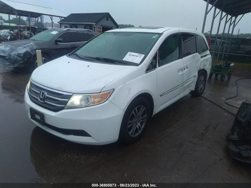 VIN 5FNRL5H66DB047254 2013 HONDA ODYSSEY no.2