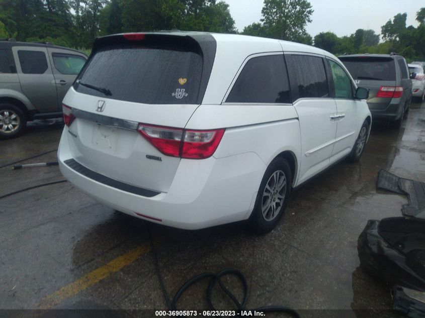 VIN 5FNRL5H66DB047254 2013 HONDA ODYSSEY no.4