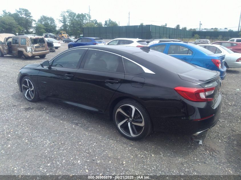 2020 HONDA ACCORD SEDAN SPORT - 1HGCV1F30LA141494