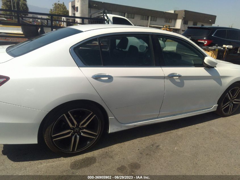 2017 HONDA ACCORD SEDAN SPORT - 1HGCR2F54HA178261