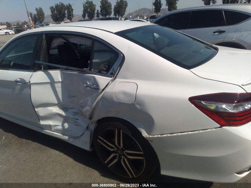 2017 HONDA ACCORD SEDAN SPORT - 1HGCR2F54HA178261