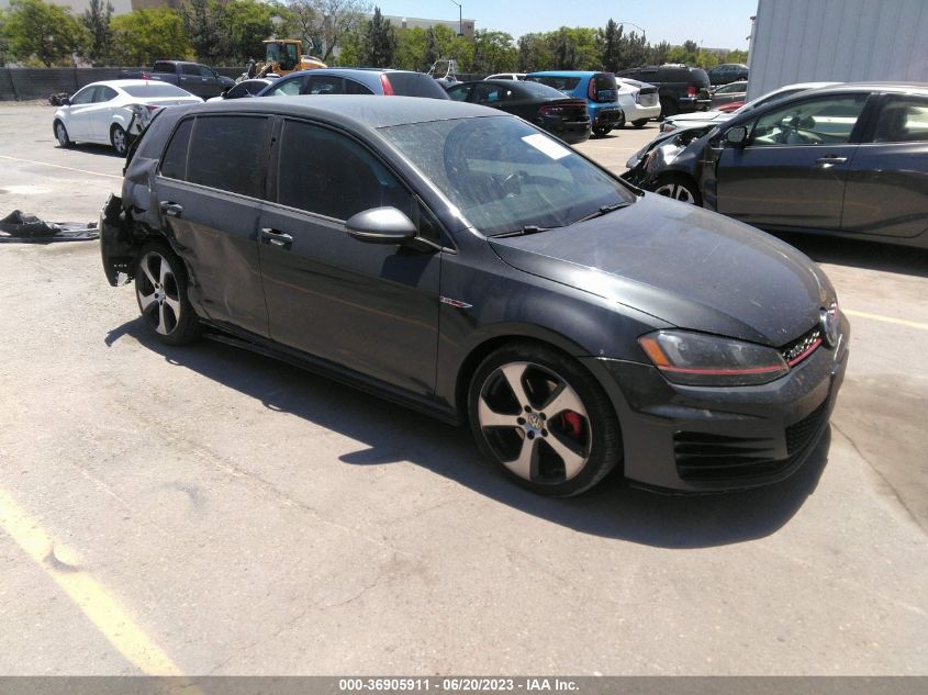 2015 VOLKSWAGEN GOLF GTI S - 3VW5T7AU0FM014913