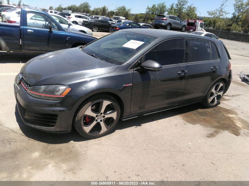 2015 VOLKSWAGEN GOLF GTI S - 3VW5T7AU0FM014913