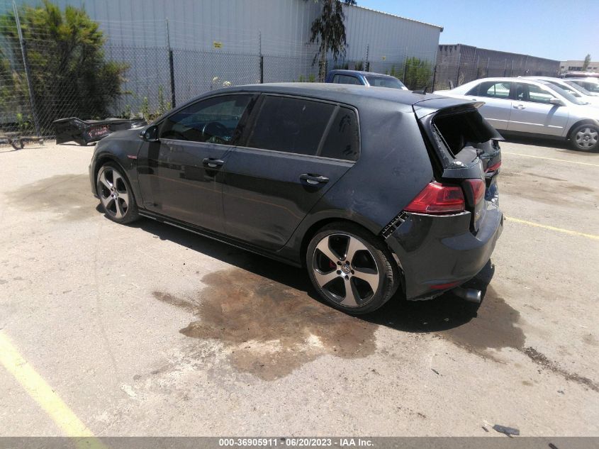 2015 VOLKSWAGEN GOLF GTI S - 3VW5T7AU0FM014913