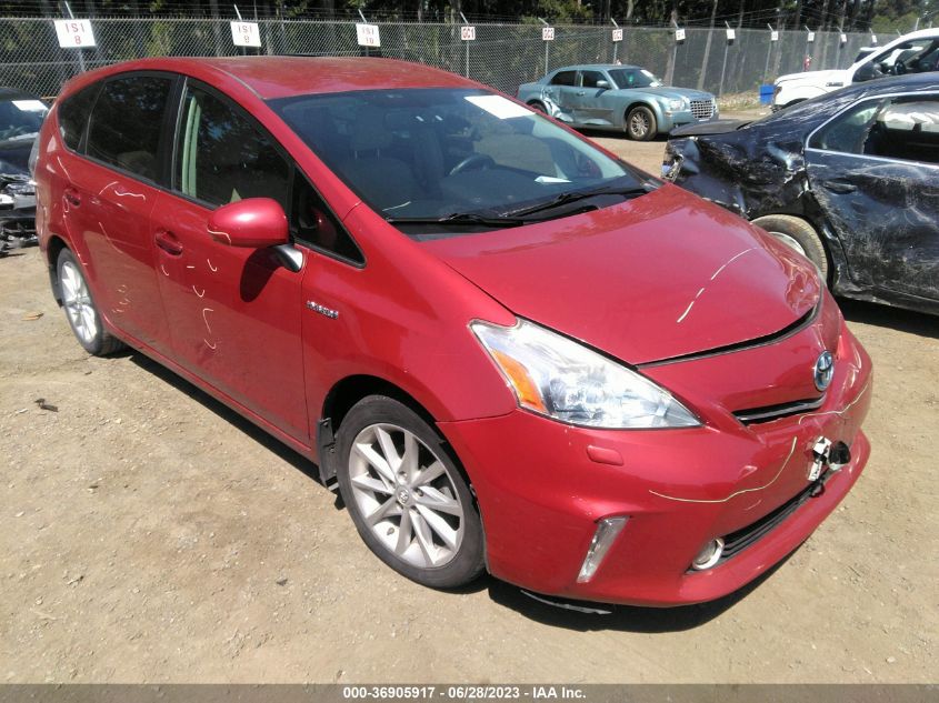 2013 TOYOTA PRIUS V TWO/THREE/FIVE - JTDZN3EUXD3258133