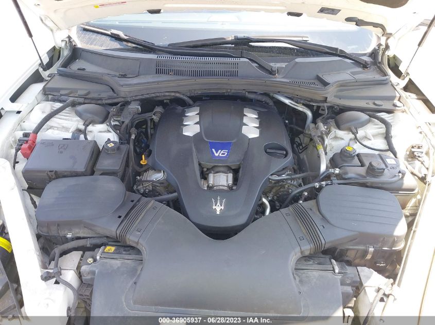 2016 MASERATI QUATTROPORTE S ZAM56RPA1G1173081