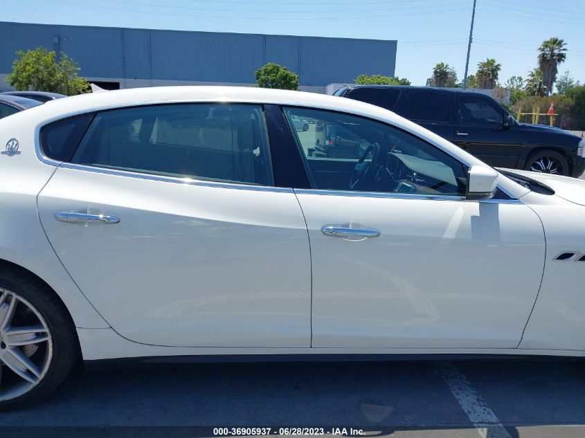 2016 MASERATI QUATTROPORTE S ZAM56RPA1G1173081