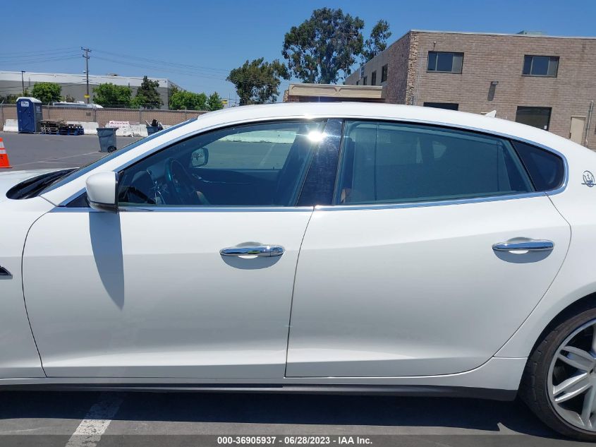 2016 MASERATI QUATTROPORTE S ZAM56RPA1G1173081