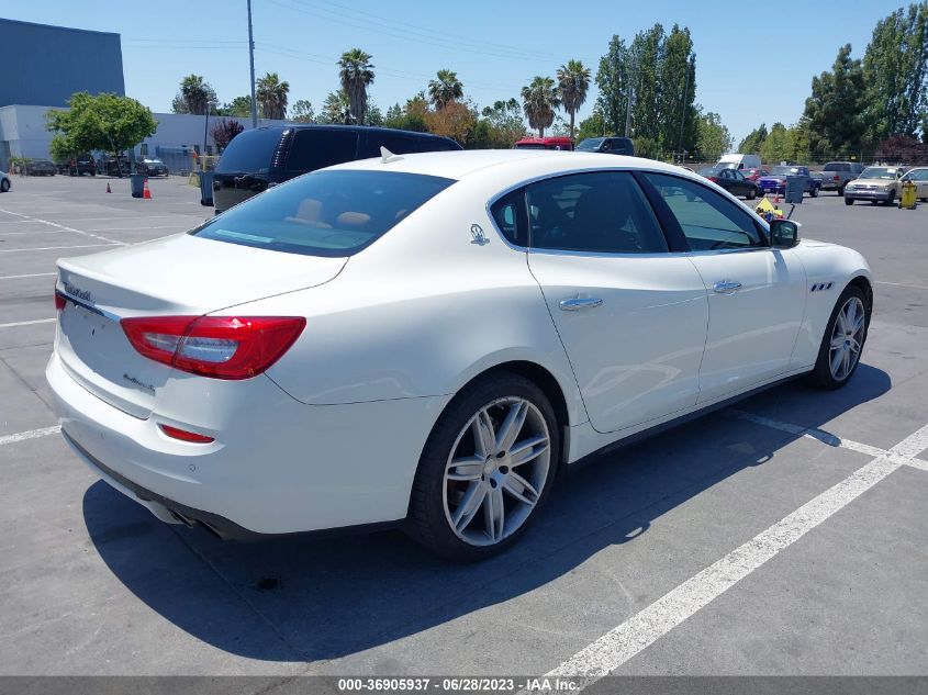 2016 MASERATI QUATTROPORTE S ZAM56RPA1G1173081