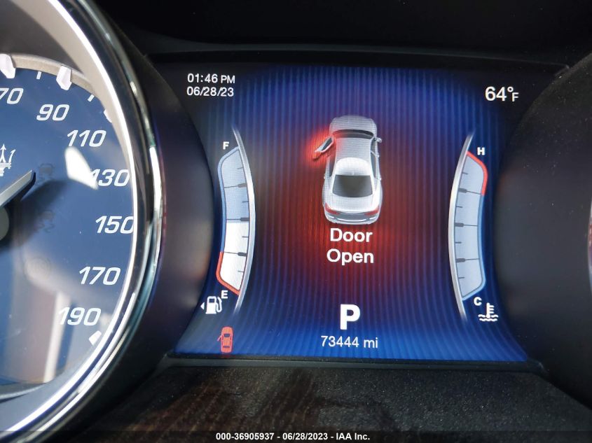 2016 MASERATI QUATTROPORTE S ZAM56RPA1G1173081