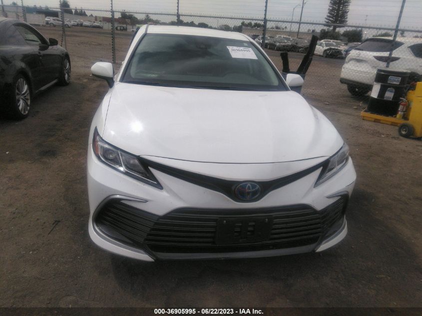 2022 TOYOTA CAMRY HYBRID LE - 4T1C31AKXNU578774