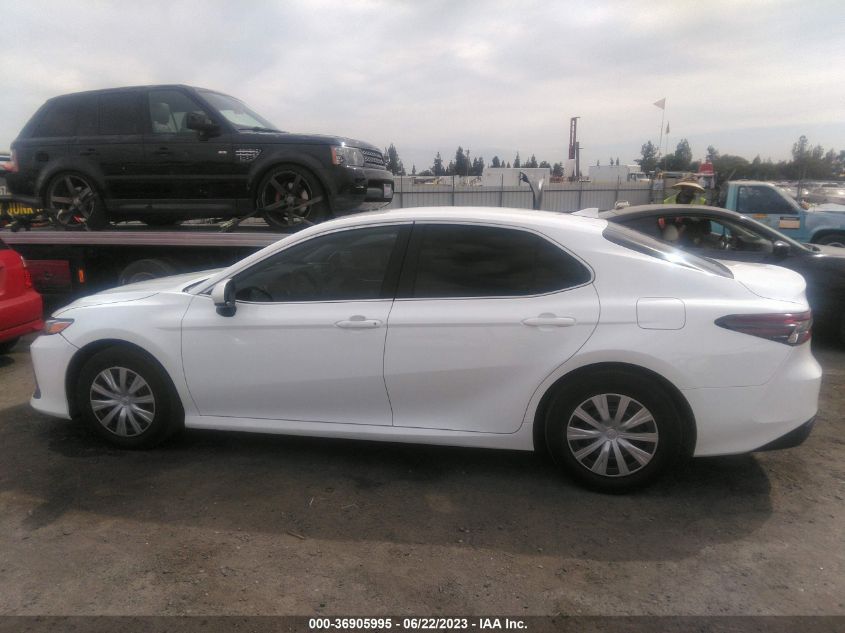 2022 TOYOTA CAMRY HYBRID LE - 4T1C31AKXNU578774