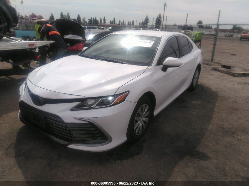 2022 TOYOTA CAMRY HYBRID LE - 4T1C31AKXNU578774