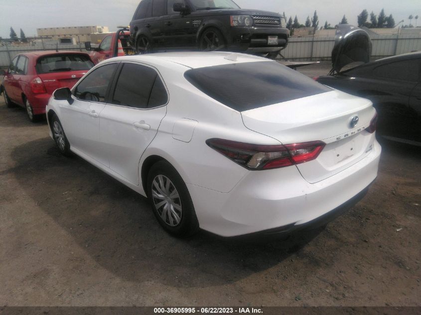 2022 TOYOTA CAMRY HYBRID LE - 4T1C31AKXNU578774