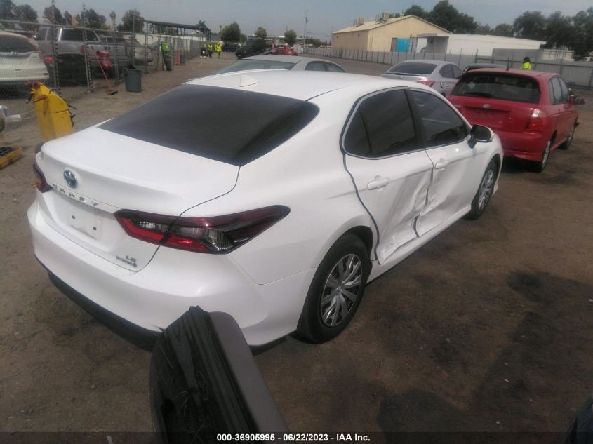 2022 TOYOTA CAMRY HYBRID LE - 4T1C31AKXNU578774