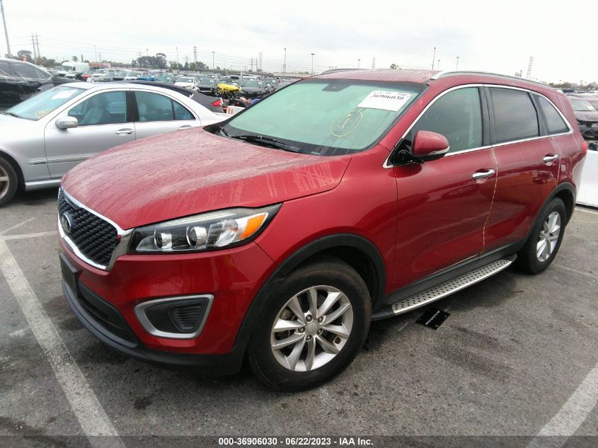 2017 KIA SORENTO LX - 5XYPG4A30HG250760