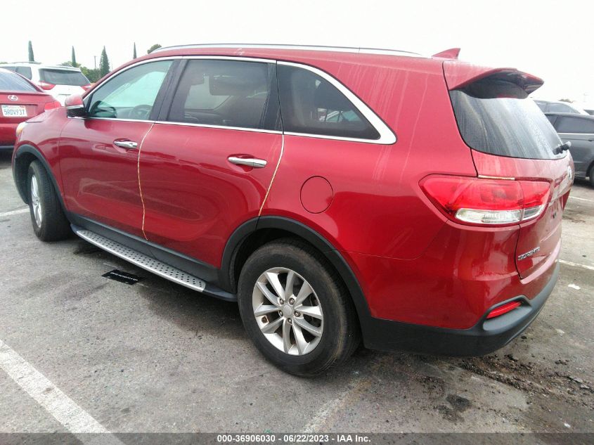 2017 KIA SORENTO LX - 5XYPG4A30HG250760