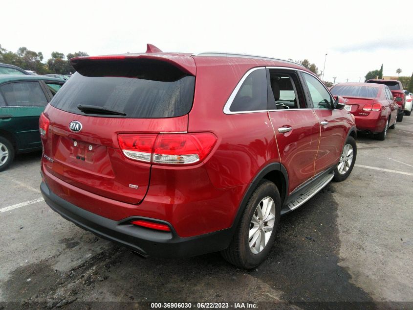 2017 KIA SORENTO LX - 5XYPG4A30HG250760