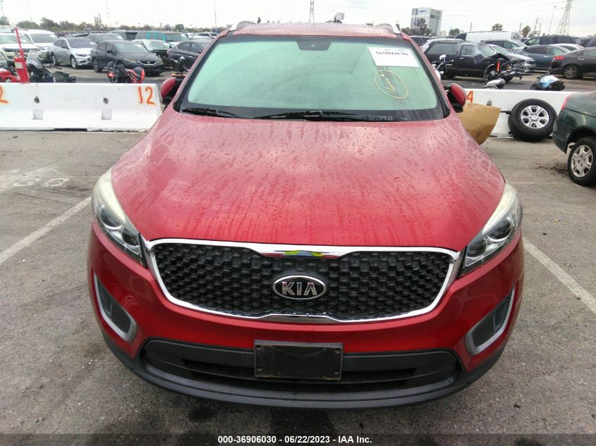 2017 KIA SORENTO LX - 5XYPG4A30HG250760