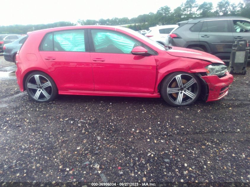2016 VOLKSWAGEN GOLF R WVWLF7AU0GW143625