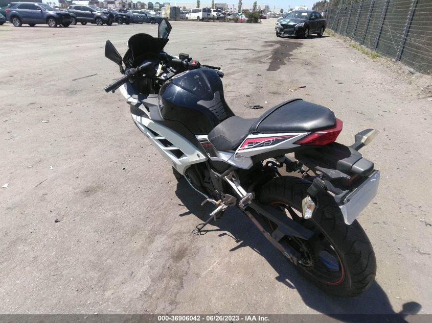 2014 KAWASAKI EX300 A - JKAEX8A18EA001545