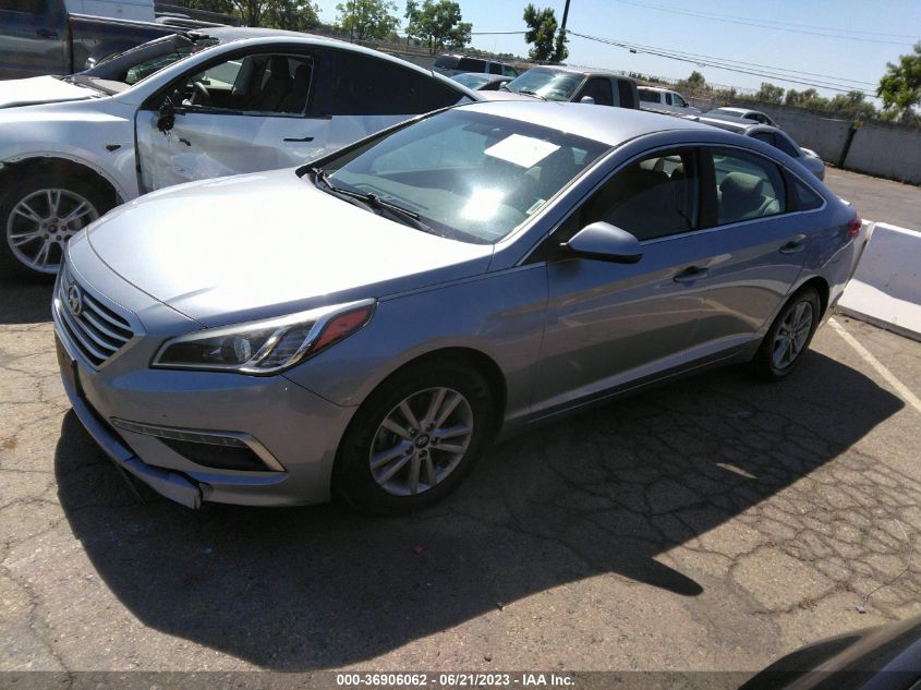 2015 HYUNDAI SONATA 2.4L SE - 5NPE24AF1FH154268