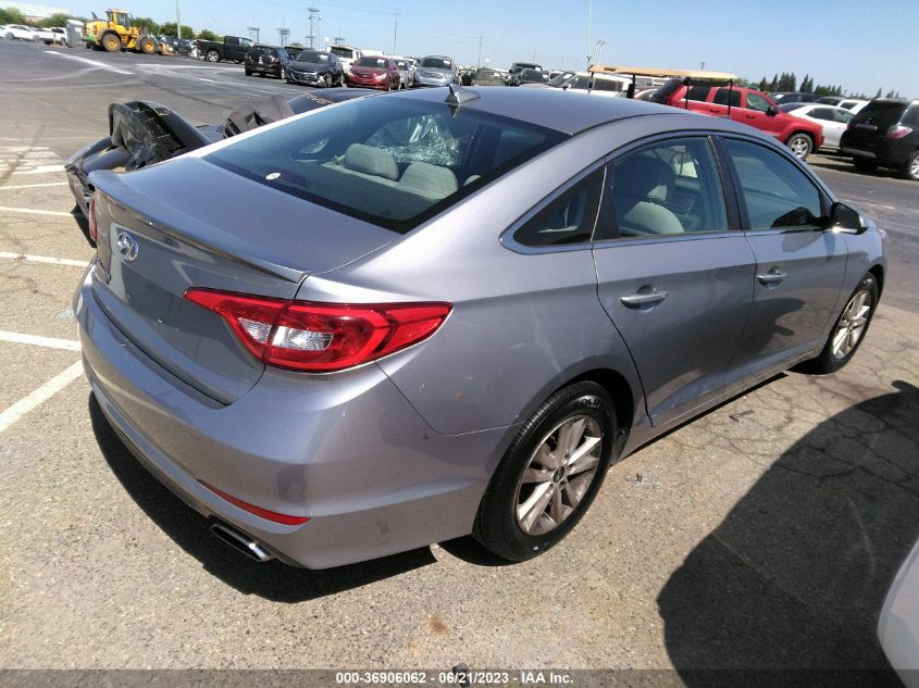 2015 HYUNDAI SONATA 2.4L SE - 5NPE24AF1FH154268