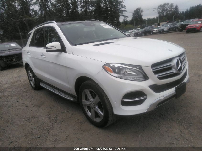 2017 MERCEDES-BENZ GLE GLE 350 - 4JGDA5HB4HA858851