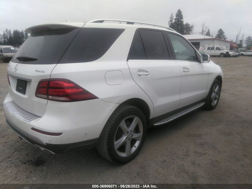 2017 MERCEDES-BENZ GLE GLE 350 - 4JGDA5HB4HA858851