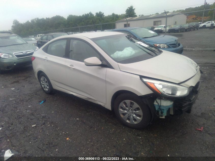2016 HYUNDAI ACCENT SE - KMHCT4AE2GU074007