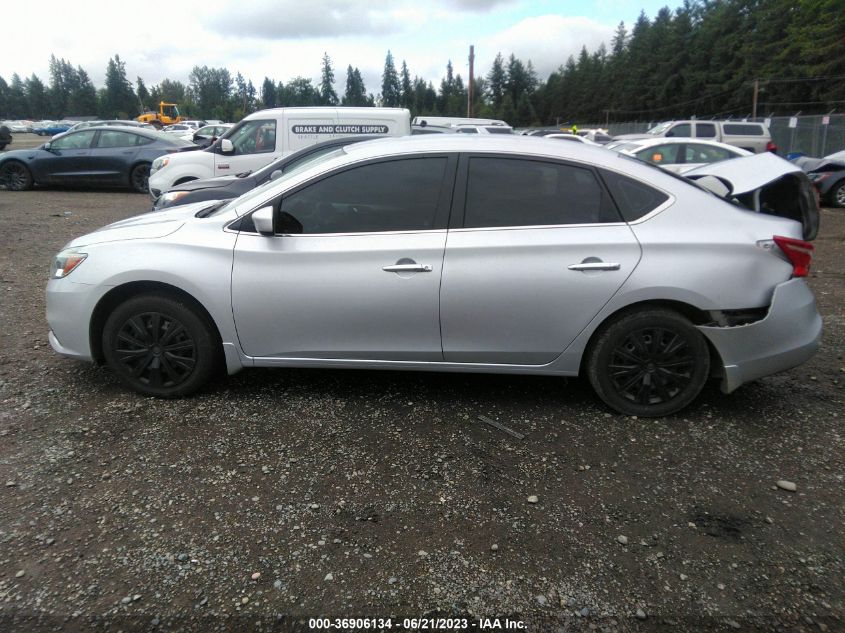 2019 NISSAN SENTRA S - 3N1AB7AP2KY208444