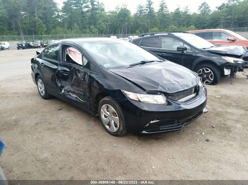 2013 HONDA CIVIC SDN LX - 2HGFB2F59DH572139